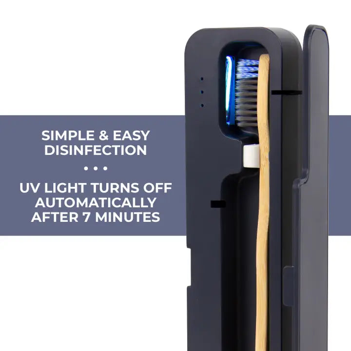 Uv Light Sterilizing Toothbrush Case